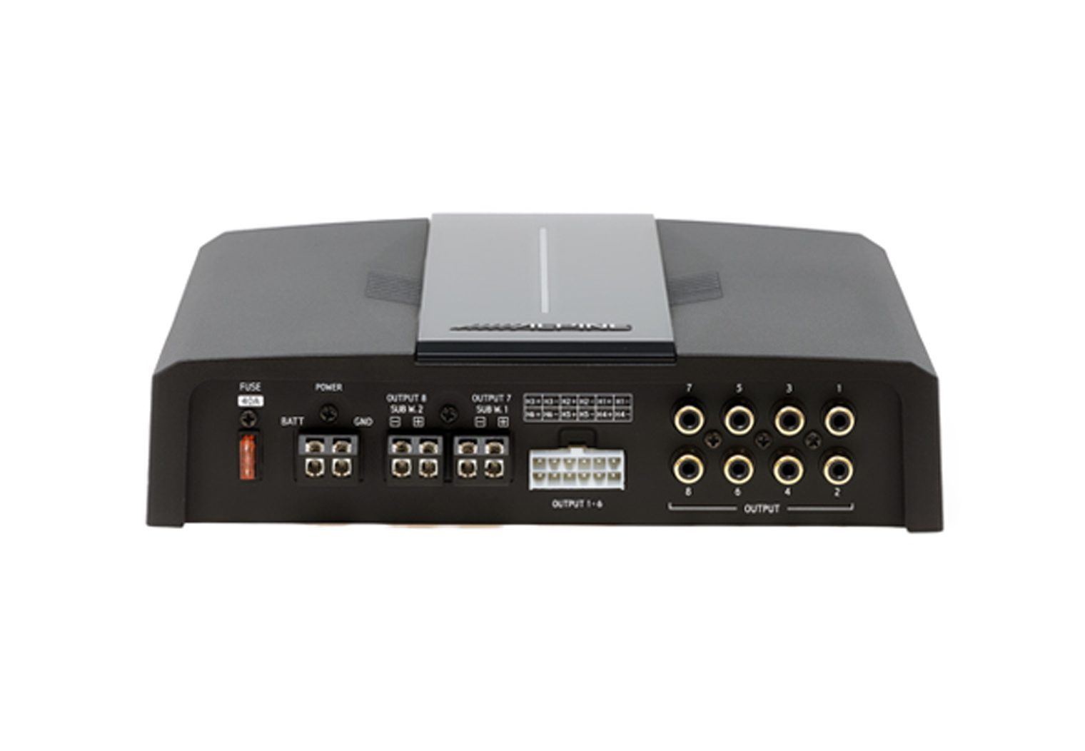 Alpine PXE-C80-88 OPTIM8 outputs