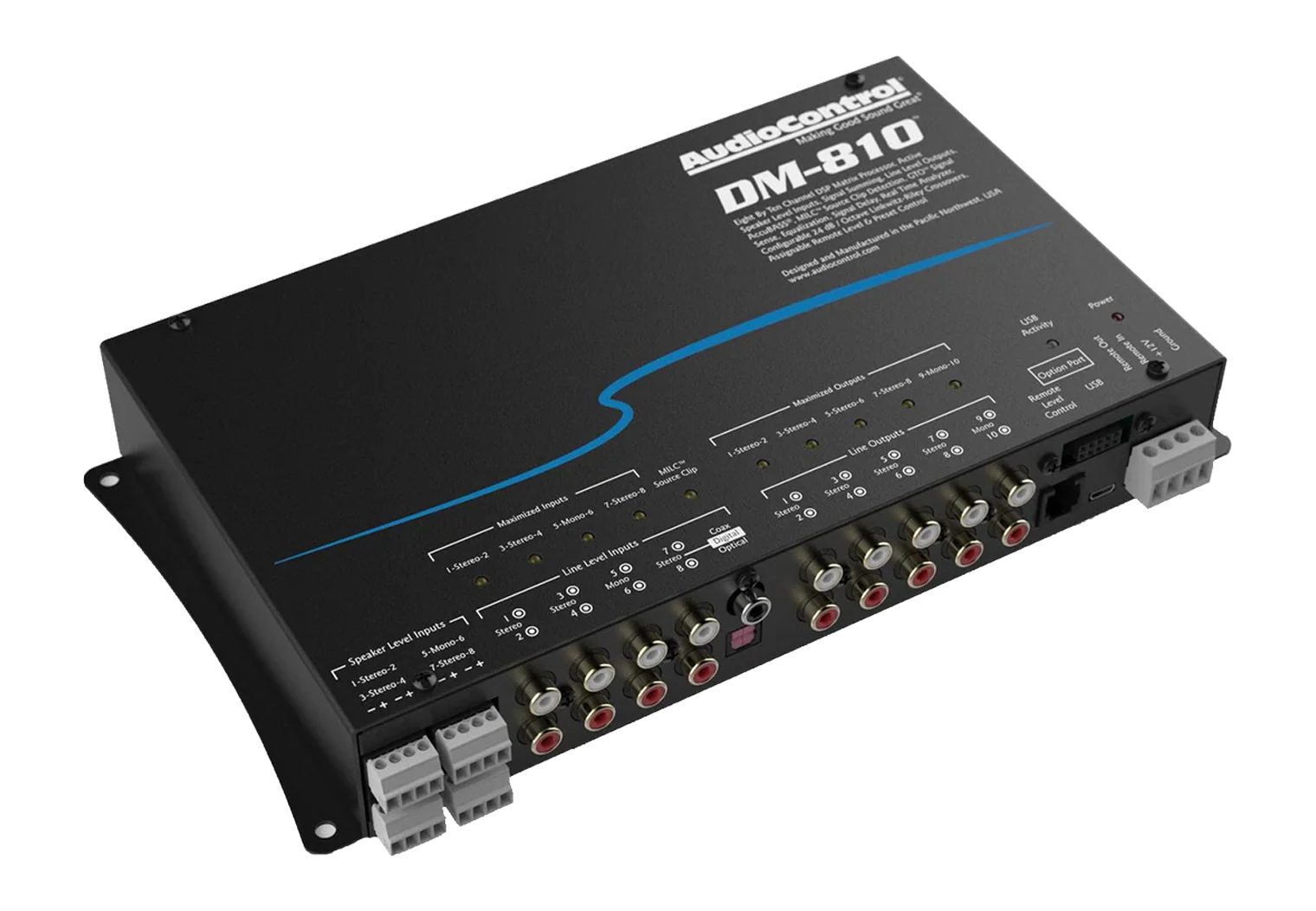 AudioControl DM-810 Angle